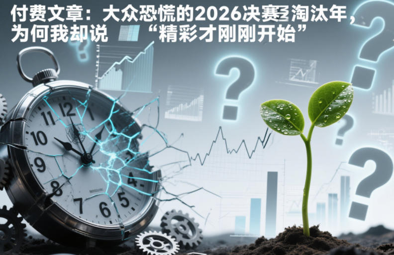 付费文章：大众恐慌的2026决赛淘汰年，为何我却说“精彩才刚刚开始”？-幼小初高学社