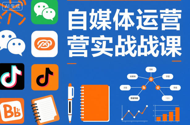 自媒体运营实战课，掌握一套系统的自媒体运营底层方法论，成为优秀的内容创作者-幼小初高学社