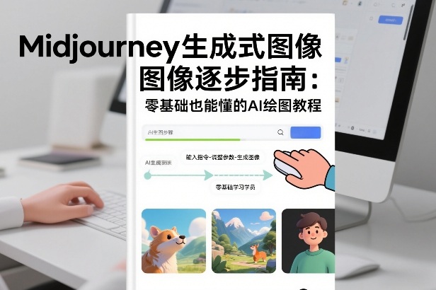 Midjourney生成式图像逐步指南：零基础也能懂的AI绘图教程-幼小初高学社
