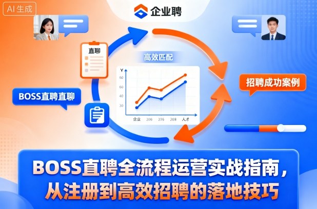 BOSS直聘全流程运营实战指南，从注册到高效招聘的落地技巧-幼小初高学社