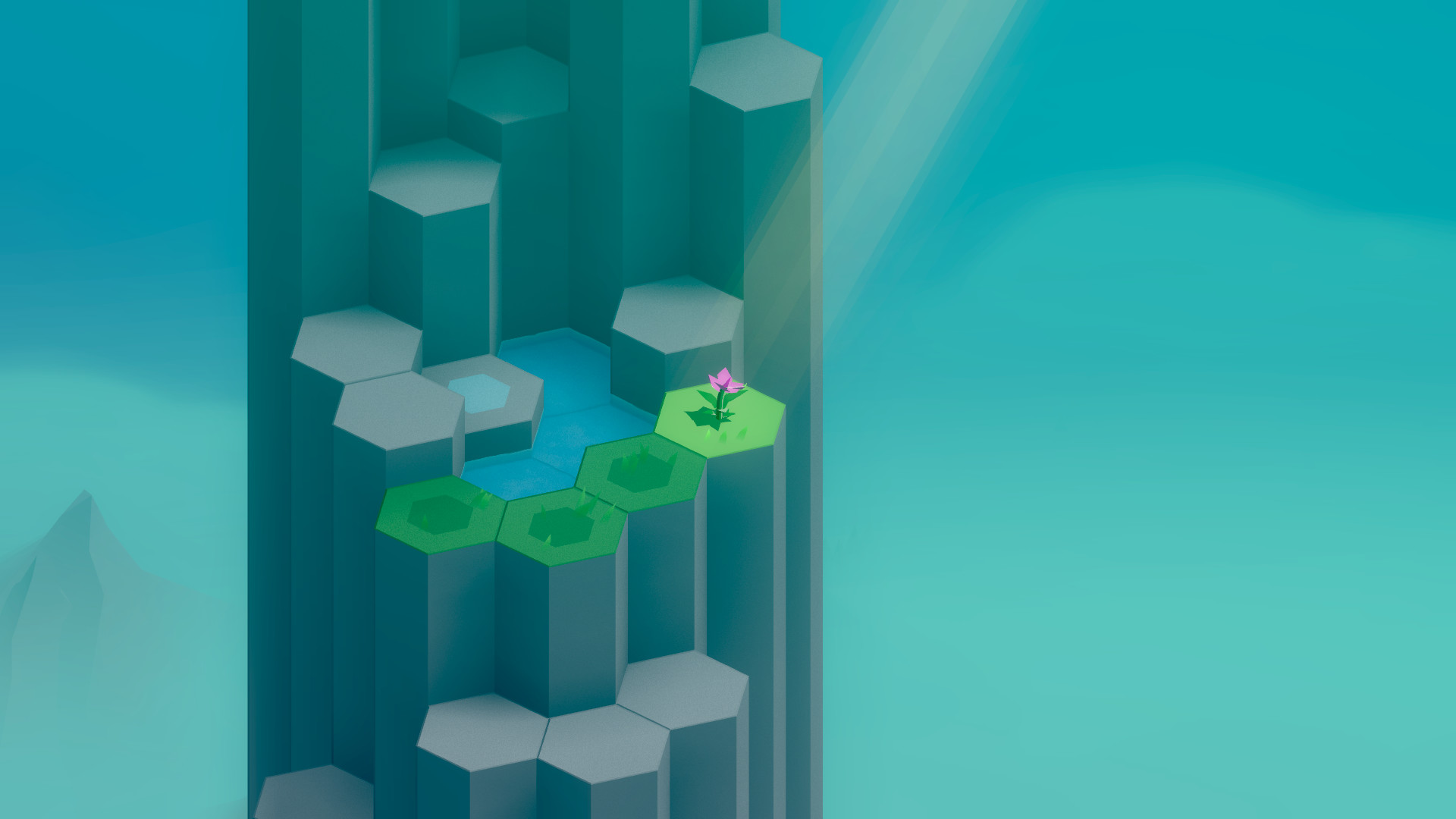 春天的瀑布/Spring Falls-幼小初高学社