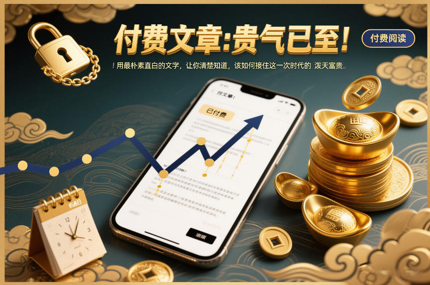 付费文章：贵气已至！用最朴素直白的文字，让你清楚知道，该如何接住这一次时代的泼天富贵-幼小初高学社