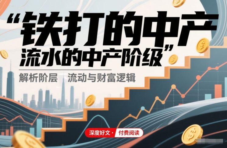 付费文章:铁打的中产,流水的中产阶级-幼小初高学社