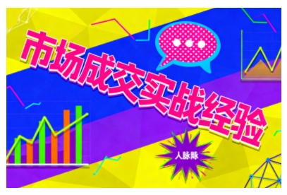 市场成交实战经验，从认知觉醒到实操落地，快速掌握市场开拓与成交核心能力-幼小初高学社