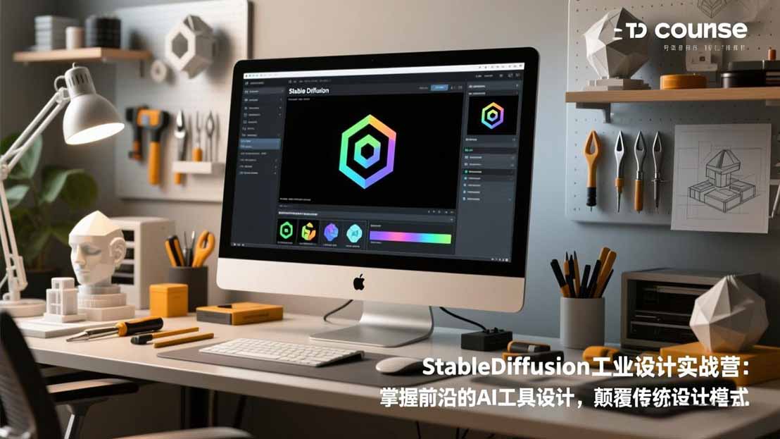 StableDiffusion工业设计实战营：掌握前沿的AI工具设计，颠覆传统设计模式-幼小初高学社