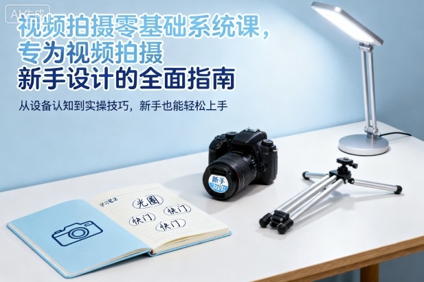 视频拍摄零基础系统课，专为视频拍摄新手设计的全面指南-幼小初高学社