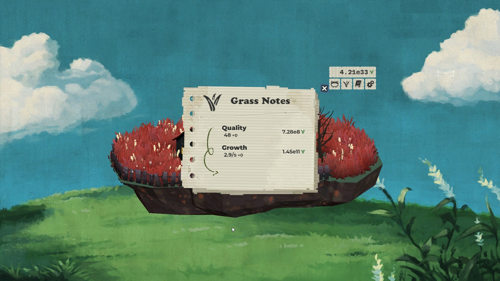 青蛙的空之绿洲/罗普卡的放置岛屿/Ropuka's Idle Island