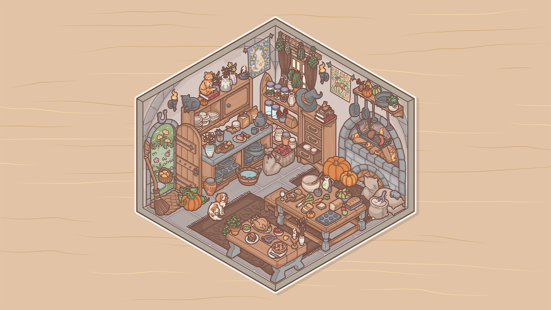 造景贴纸：治愈小角落/Little Corners-幼小初高学社