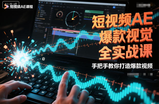 短视频AE爆款视觉全实战课，手把手教你打造爆款视频-幼小初高学社