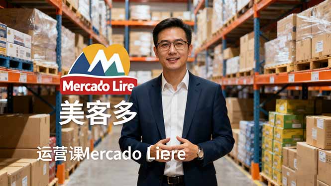 2025美客多Mercado Libre运营课：账号注册/产品上传/促销活动/自发货模式-幼小初高学社