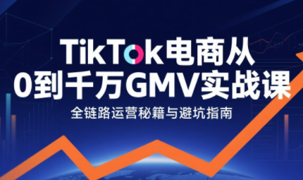 三千老师·TikTok电商从0到千万GMV实战课(更新)-幼小初高学社