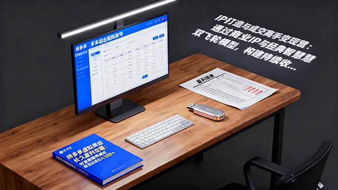 IP打造与成交高手变现营:通过商业IP+经典智慧双飞轮模型 构建持续收钱系统-幼小初高学社